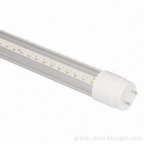 2835 SMD T8 LED Tube with 100 to 240V AC Input Voltage/Made of Aluminum/PC Material